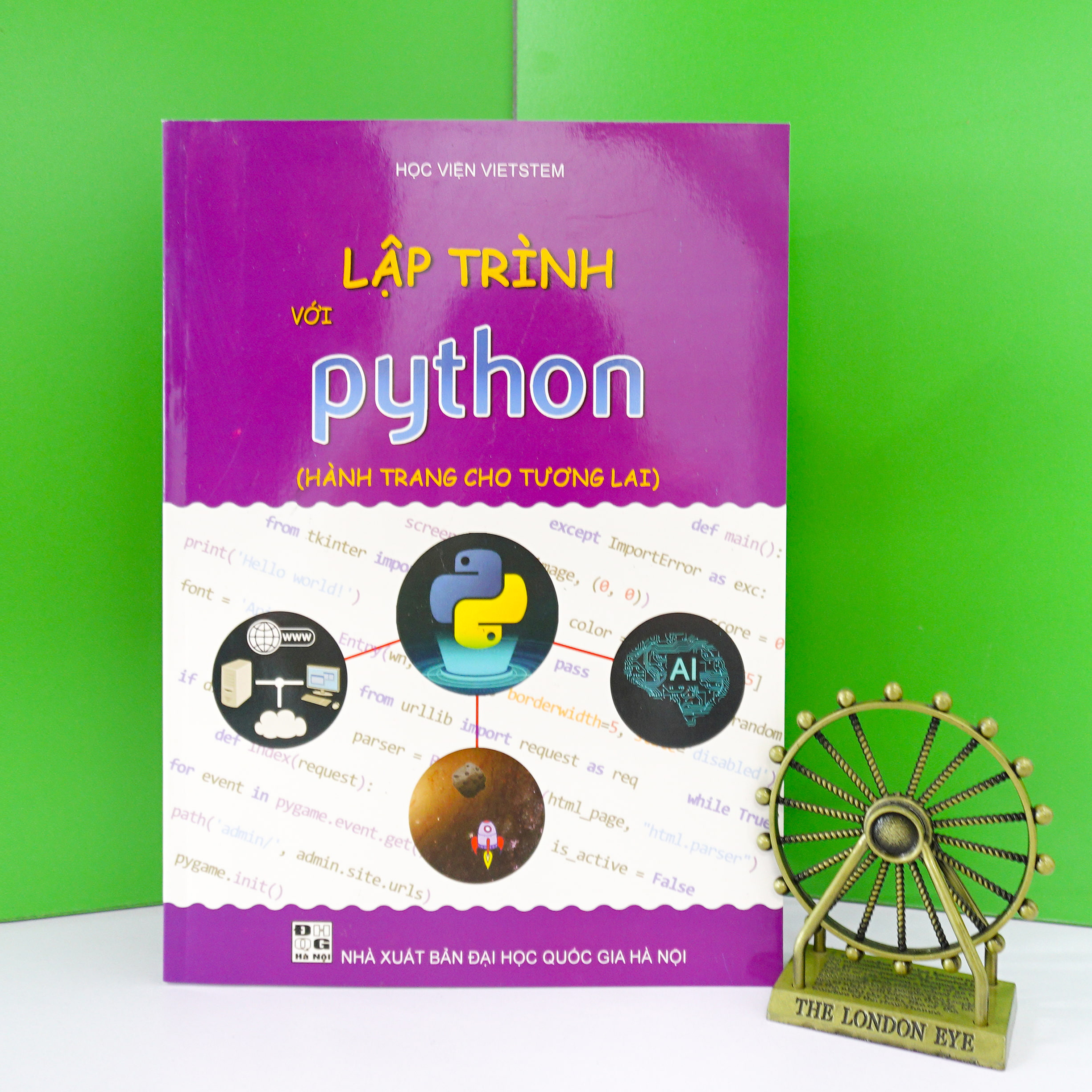 Combo 2 sách hướng dẫn học lập trình Python cho học sinh lớp 10