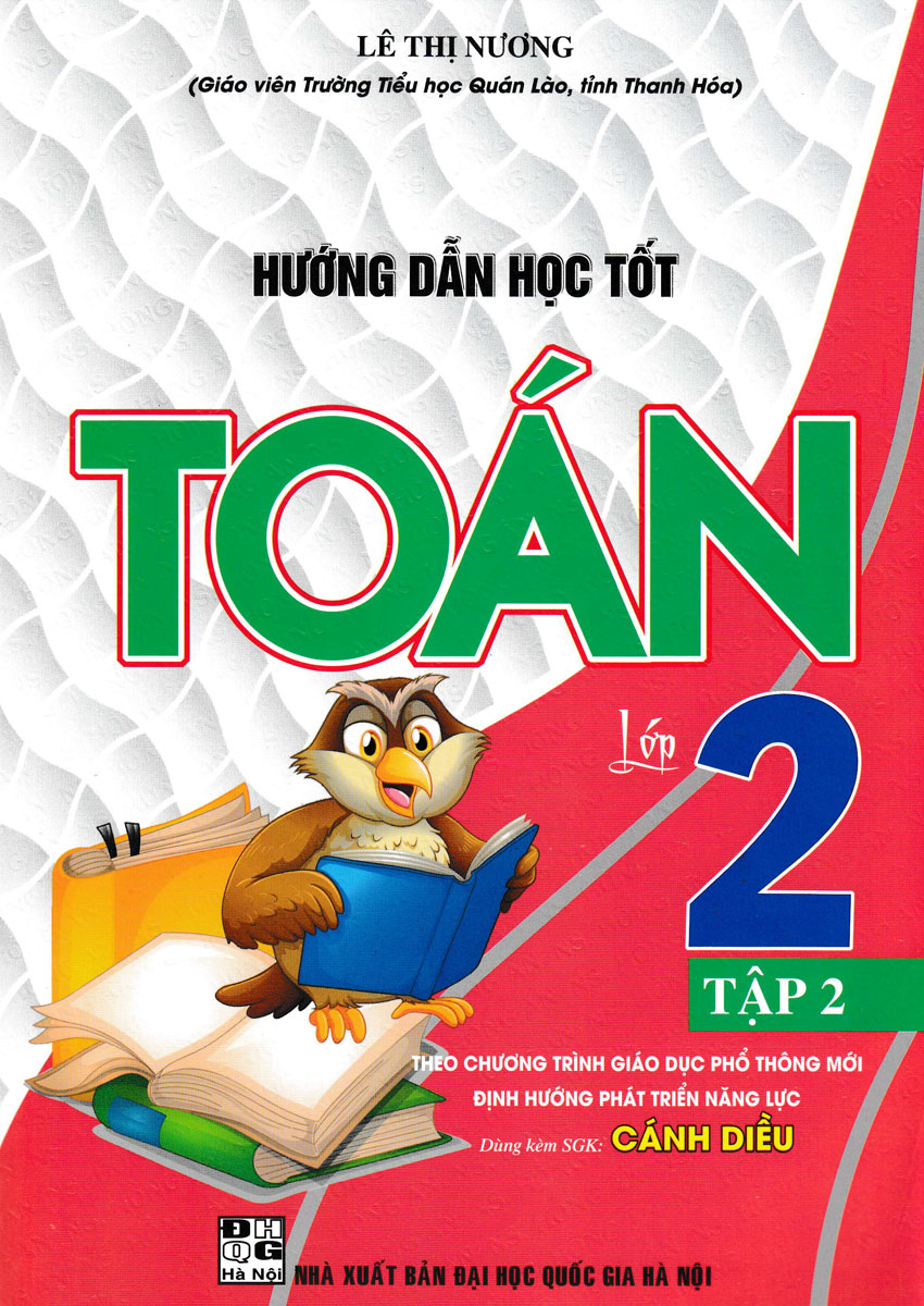 Combo Hướng Dẫn Học Tốt Toán Lớp 2 - Tập 1 + 2 (Dùng Kèm SGK Cánh Diều - Bộ 2 Cuốn) - HA