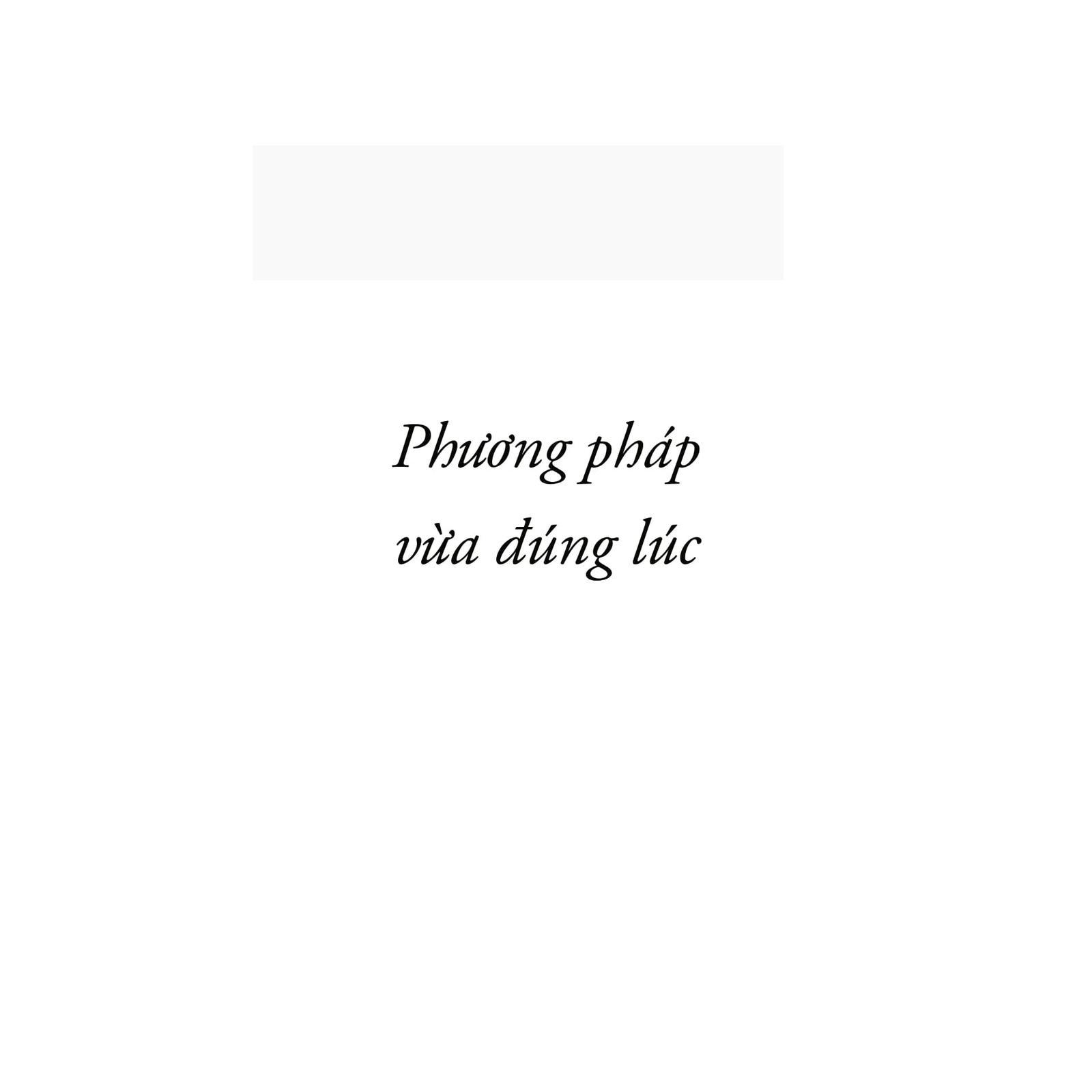 Bộ Công Cụ Tinh Gọn Trong Y Tế - Phương Pháp Vừa Đúng Lúc - Bản Quyền