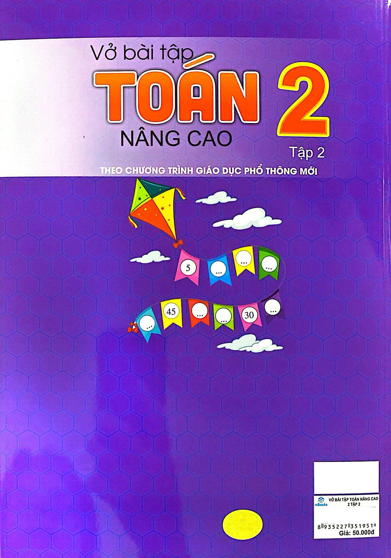 Vở Bài Tập Toán Nâng Cao 2 - Tập 2 (Tái Bản 2023)