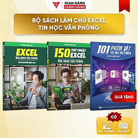 Combo 2 Sách Excel Và 150 Thủ Thuật Ứng Dụng Văn Phòng Từ Cơ Bản Đến Nâng Cao  - N1