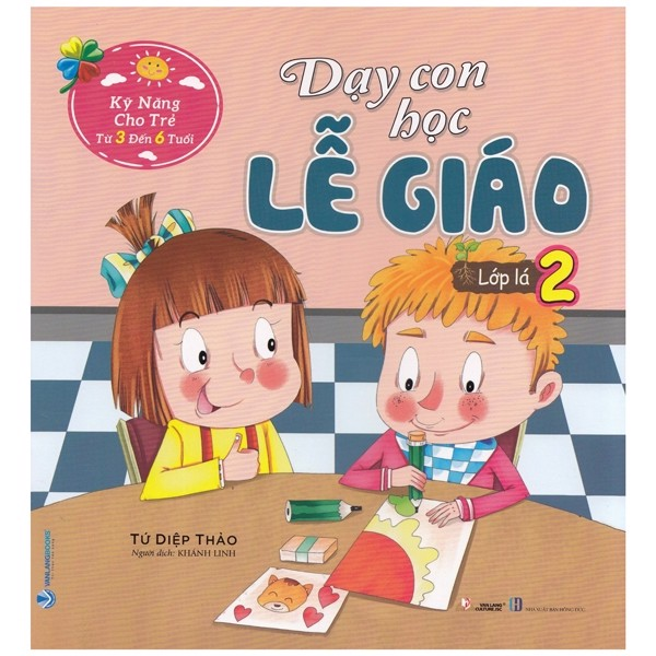Combo Dạy Con Học Lễ Giáo - 6 Cuốn - Tứ Diệp Thảo - Tái Bản - Vanlangbooks