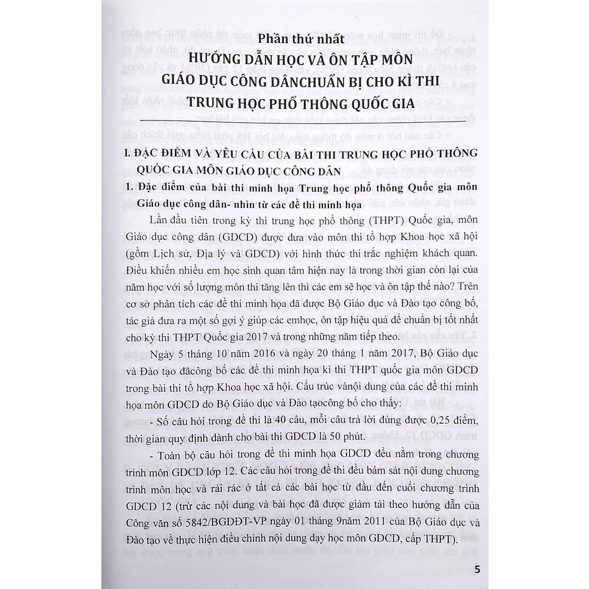 Sách - Hướng Dẫn Học Và Ôn Tập Môn Giáo Dục Công Dân - Hồng Ân