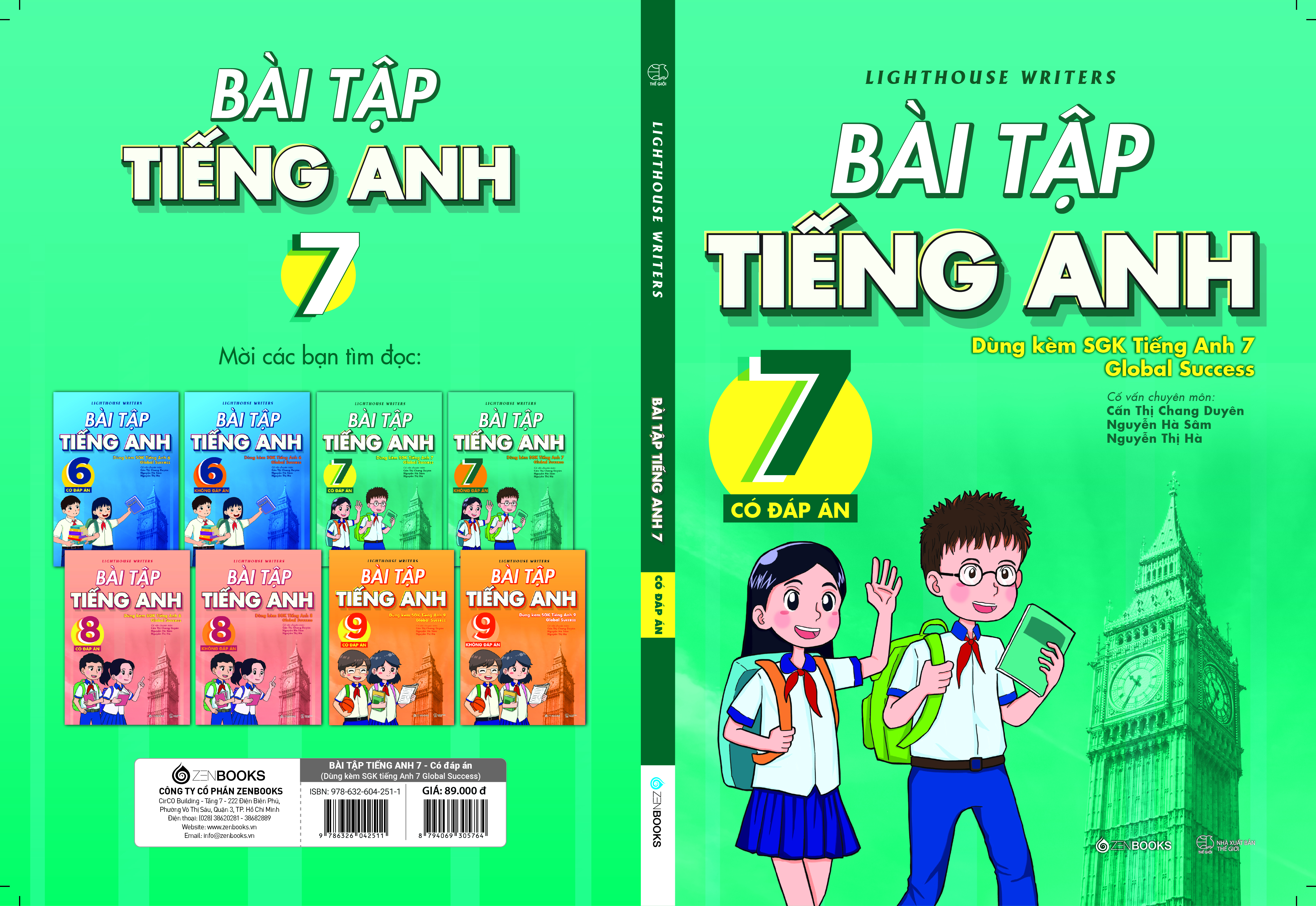Bài Tập Tiếng Anh 7 - Có Đáp Án (Dùng Kèm SGK Tiếng Anh 7 Global Success)