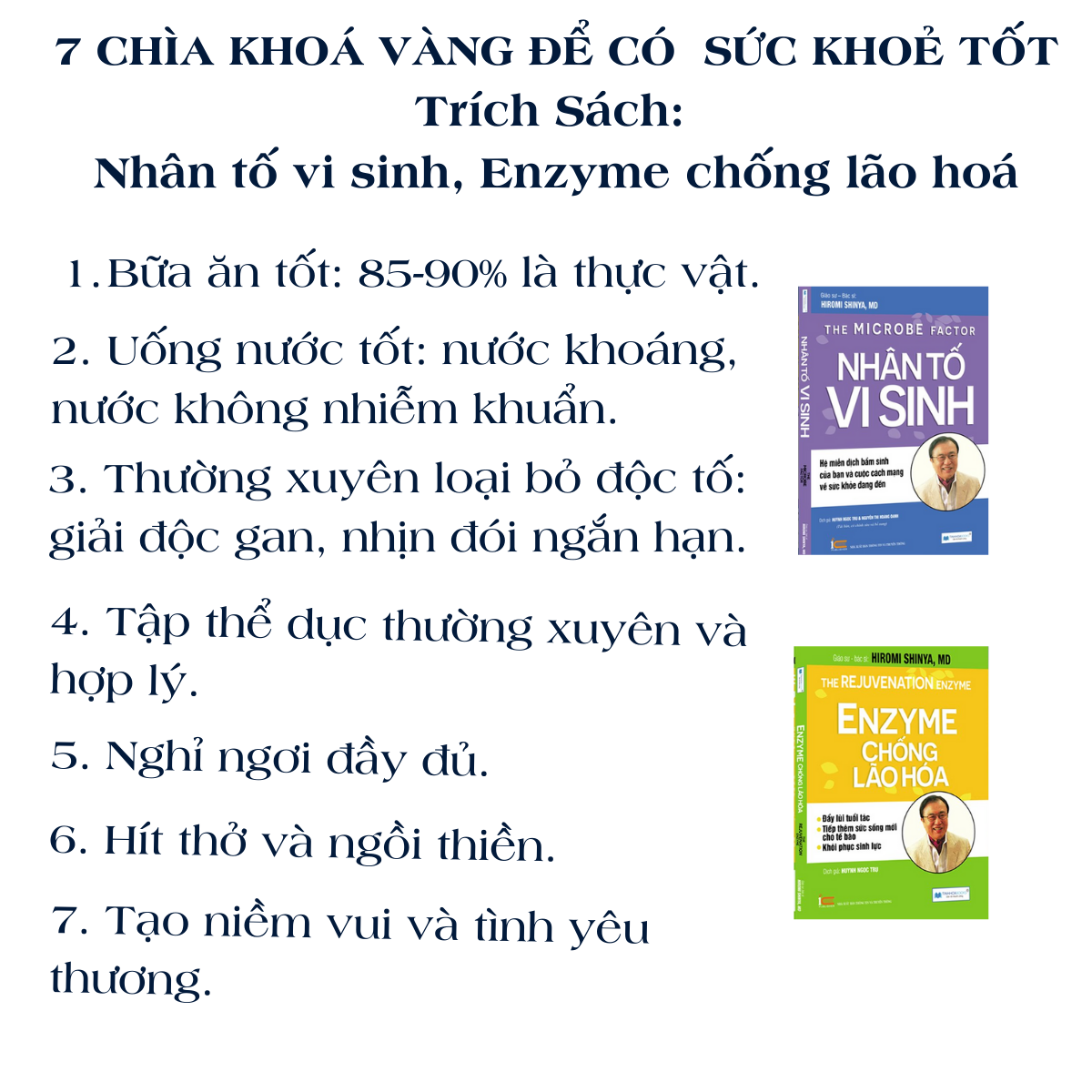 (Tái bản) Sách Enzyme Chống Lão Hoá