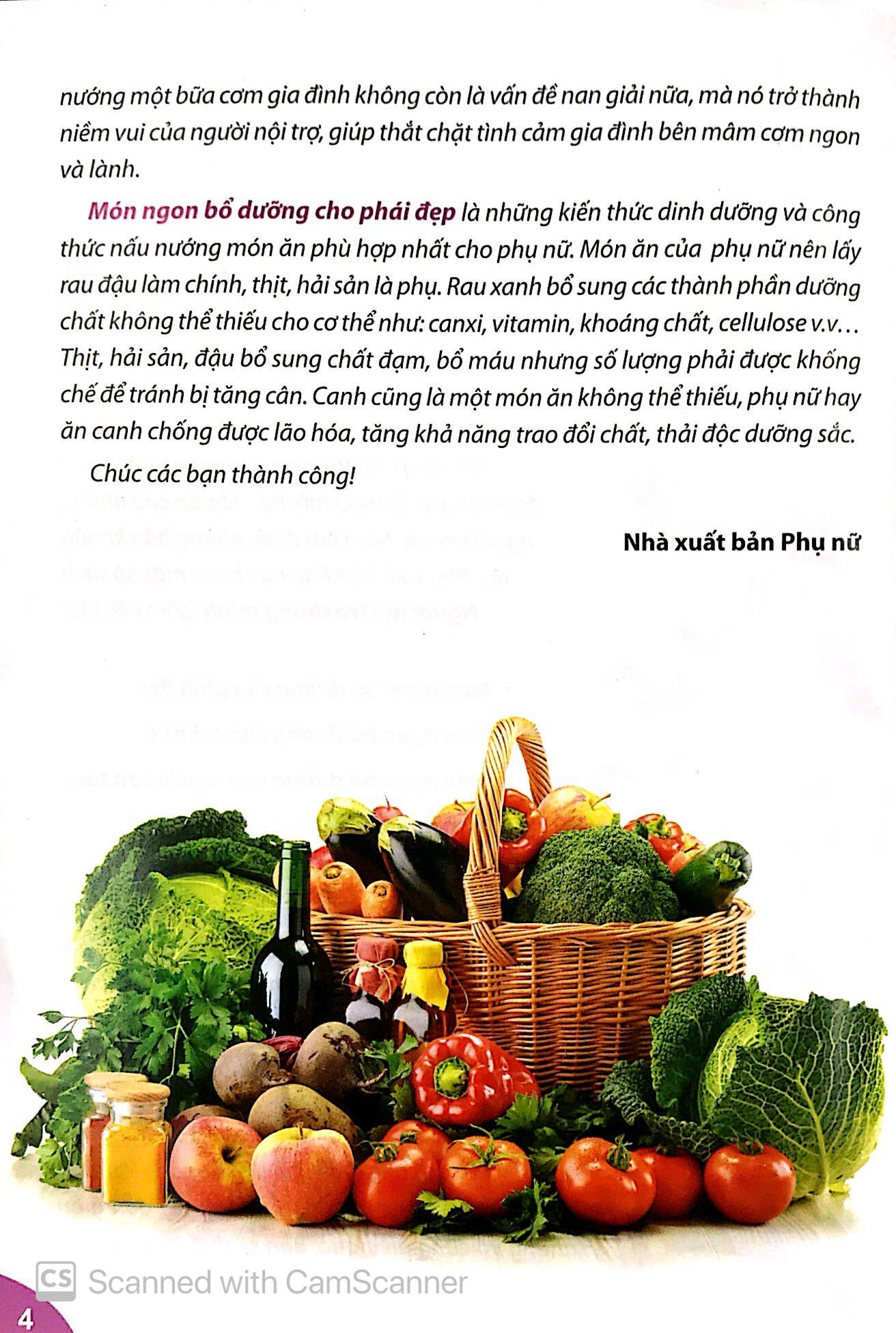 Người Nội Trợ Thông Minh - Món Ngon Bổ Dưỡng Cho Phái Đẹp