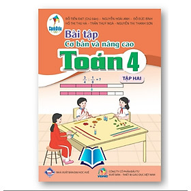 Sách - Bài tập cơ bản và nâng cao Toán 4 (T1 +T2) Cánh Diều