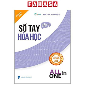 Sách - Sổ Tay Hóa Học Cấp 3 - All In One (Theo Chương Trình Giáo Dục Phổ Thông Mới)