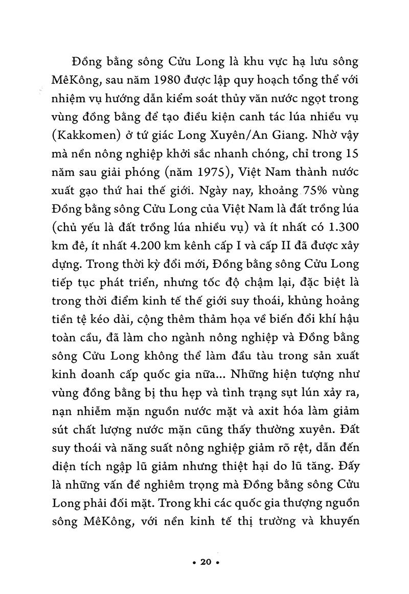Sông Mê Kông Hay Sông Cửu Long Với Biến Đổi Khí Hậu Toàn Cầu