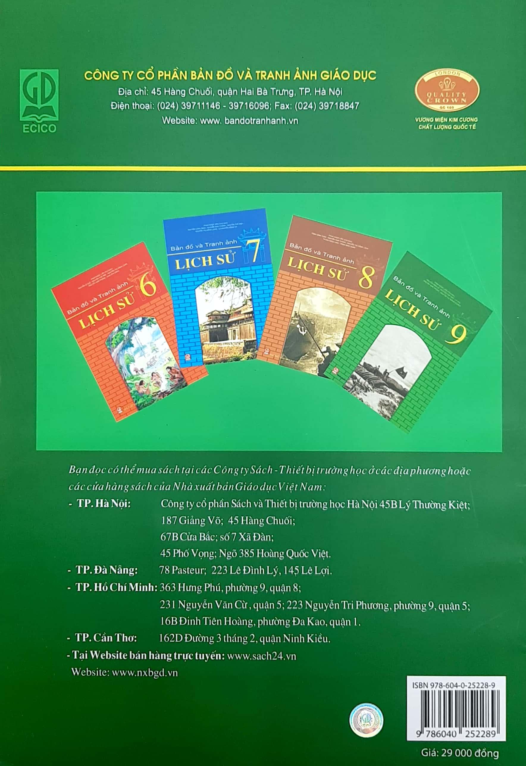 Bản Đồ Và Tranh Ảnh Lịch Sử 9 (2021)