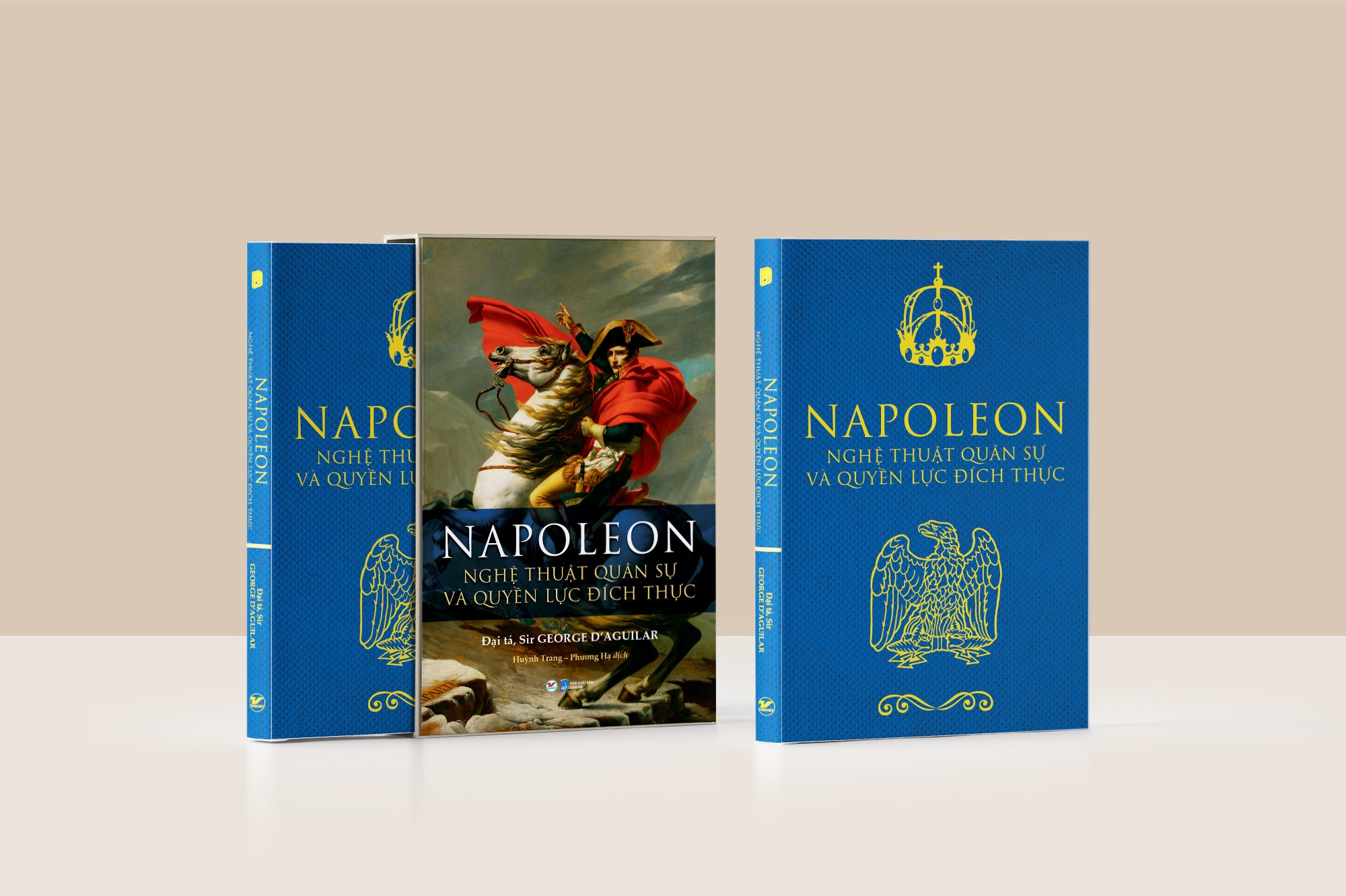 BỘ SÁCH DELUXE BOOKS (BỘ SÁCH SANG TRỌNG) – LEONARDO MICHELANGELO RAPHAEL – ABRAHAM LINCOLN – NAPOLEON – VÕ SĨ ĐẠO