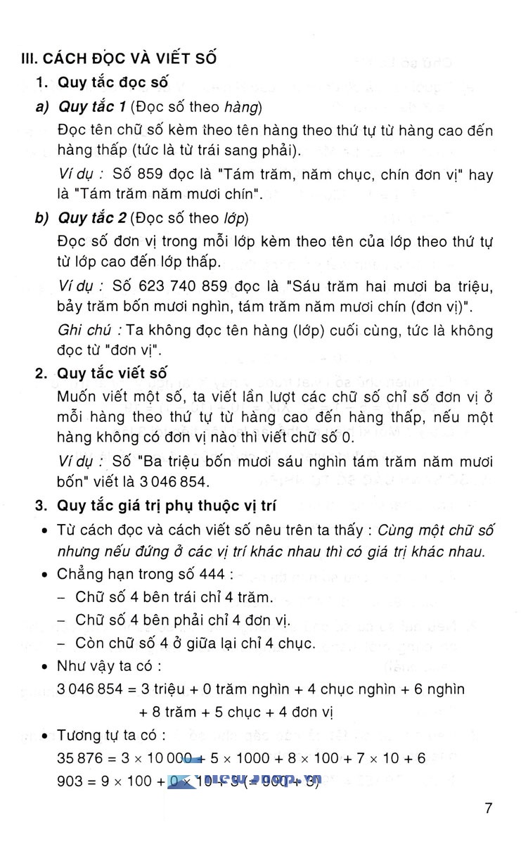 Tóm Tắt Kiến Thức Toán Tiểu Học (Dùng Chung Cho Các Bộ SGK Hiện Hành)