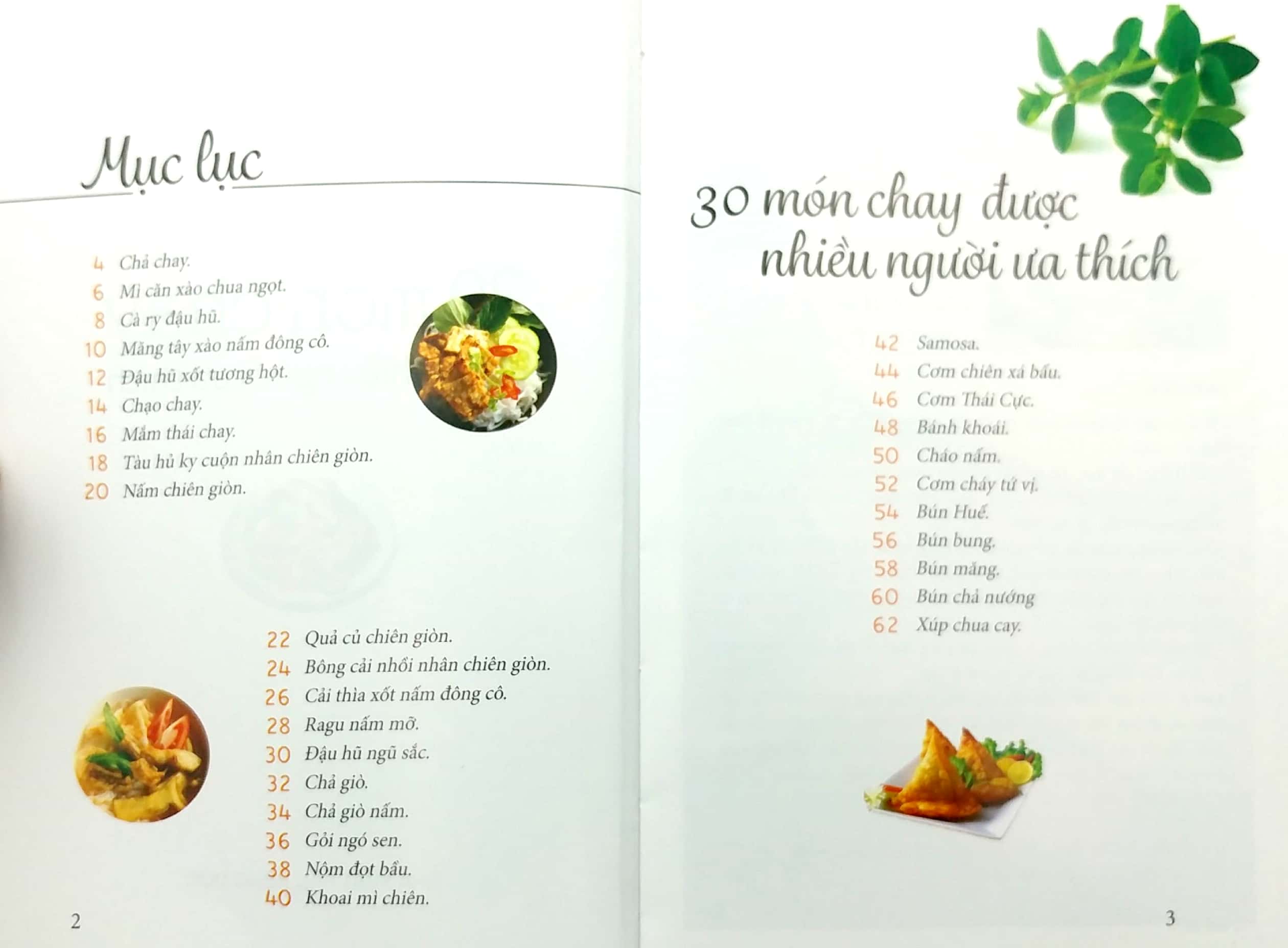 30 Món Chay Được Nhiều Người Ưa Thích - VT