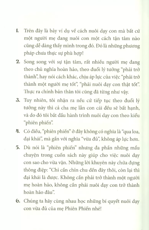 Mẹ Biết Đủ, Con Tự Chủ
