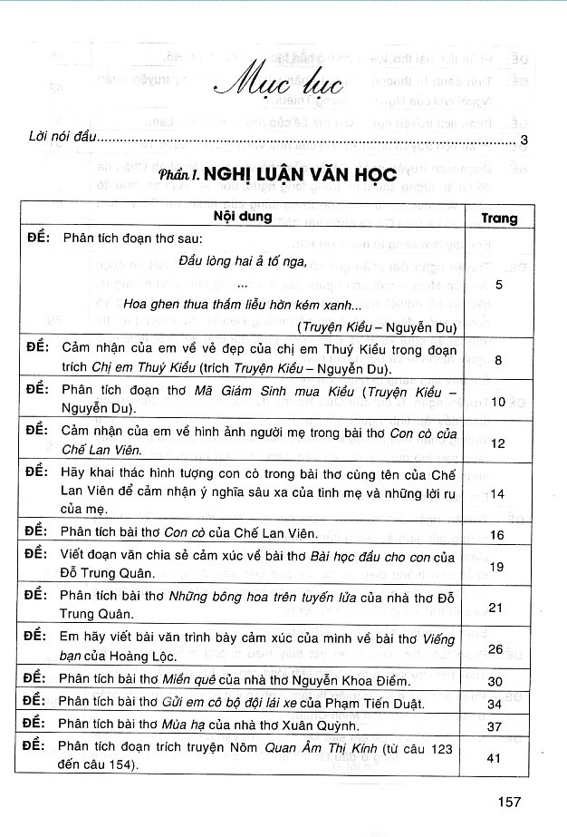 Những bài văn theo chuẩn kiến thức kỹ năng ngữ văn 9 (Dùng chung cho các bộ SGK)