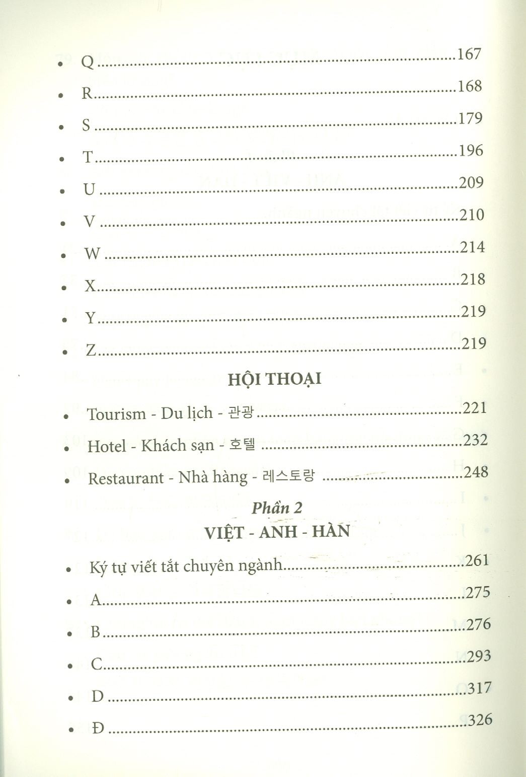 6000 Từ Vựng Chuyên Ngành Du Lịch - Khách Sạn - Nhà Hàng (Anh - Việt - Hàn)