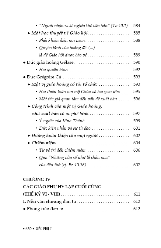 GIÁO PHỤ - Tập II - Thế Kỷ IV-VIII