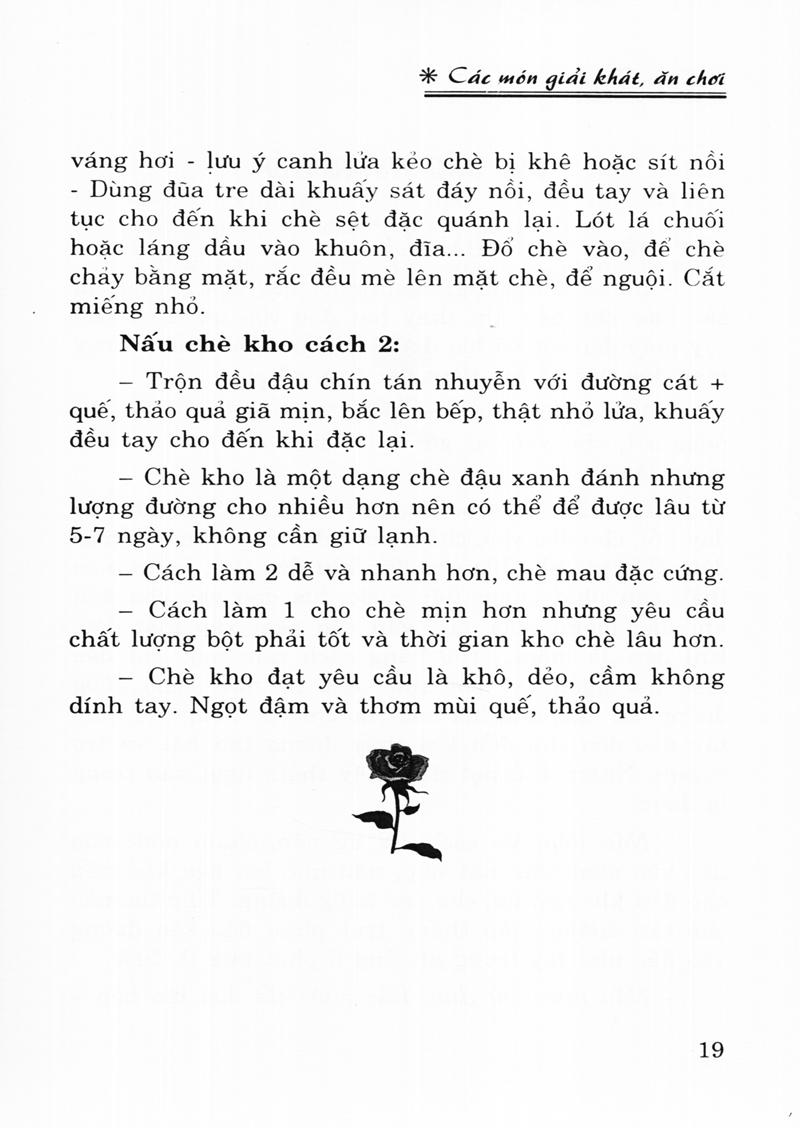 Các Món Giải Khát Ăn Chơi (Tái Bản)