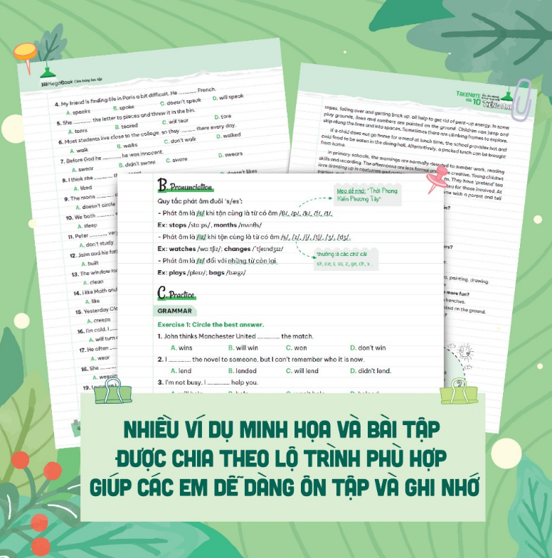 Sách Take Note vào 10 - Ghi chú nhanh ôn thi cấp tốc vào lớp 10 Tiếng Anh (MG)