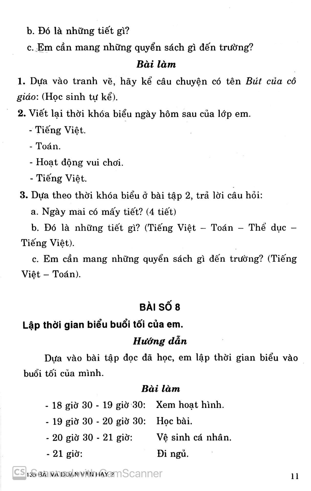 135 Bài Và Đoạn Văn Hay 2