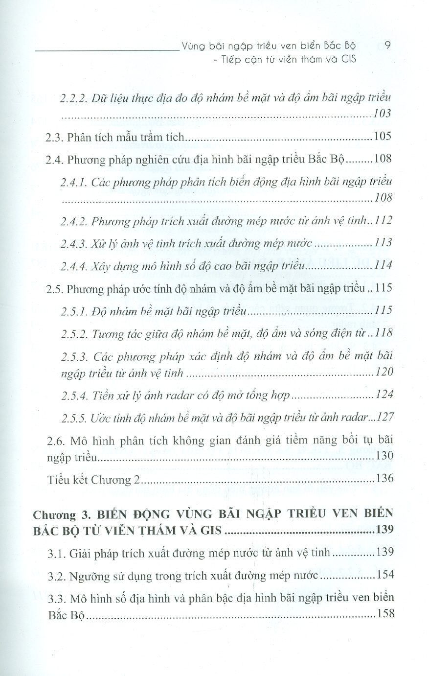 Vùng Bãi Ngập Triều Ven Biển Bắc Bộ - Tiếp Cận Từ Viễn Thám Và Gis (Bộ Sách Chuyên Khảo Biển Và Công Nghệ Biển) (Bìa Cứng)