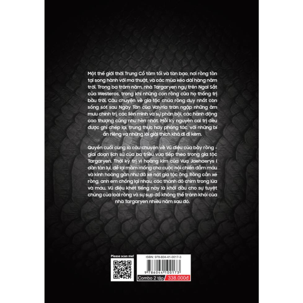 Lửa Và Máu ( Tập 1 + 2 ) - George R.R Martin - Bản Quyền