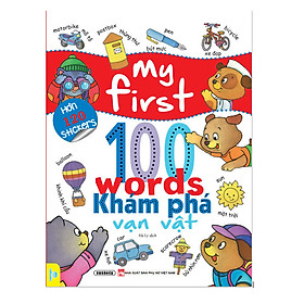 Sách - Combo 2 cuốn My First 100 Words (Hơn 120 Stickers) - ndbooks