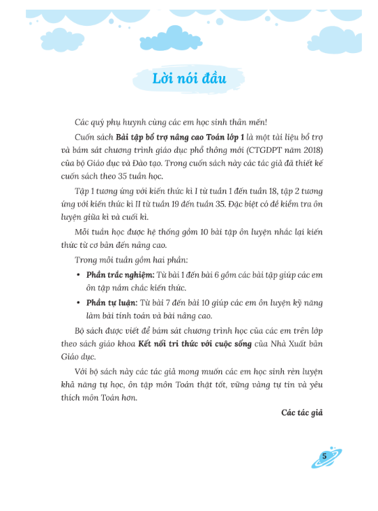 Sách - Bài Tập Bổ Trợ Nâng Cao Toán Lớp 1 – Tập 2 (MC)