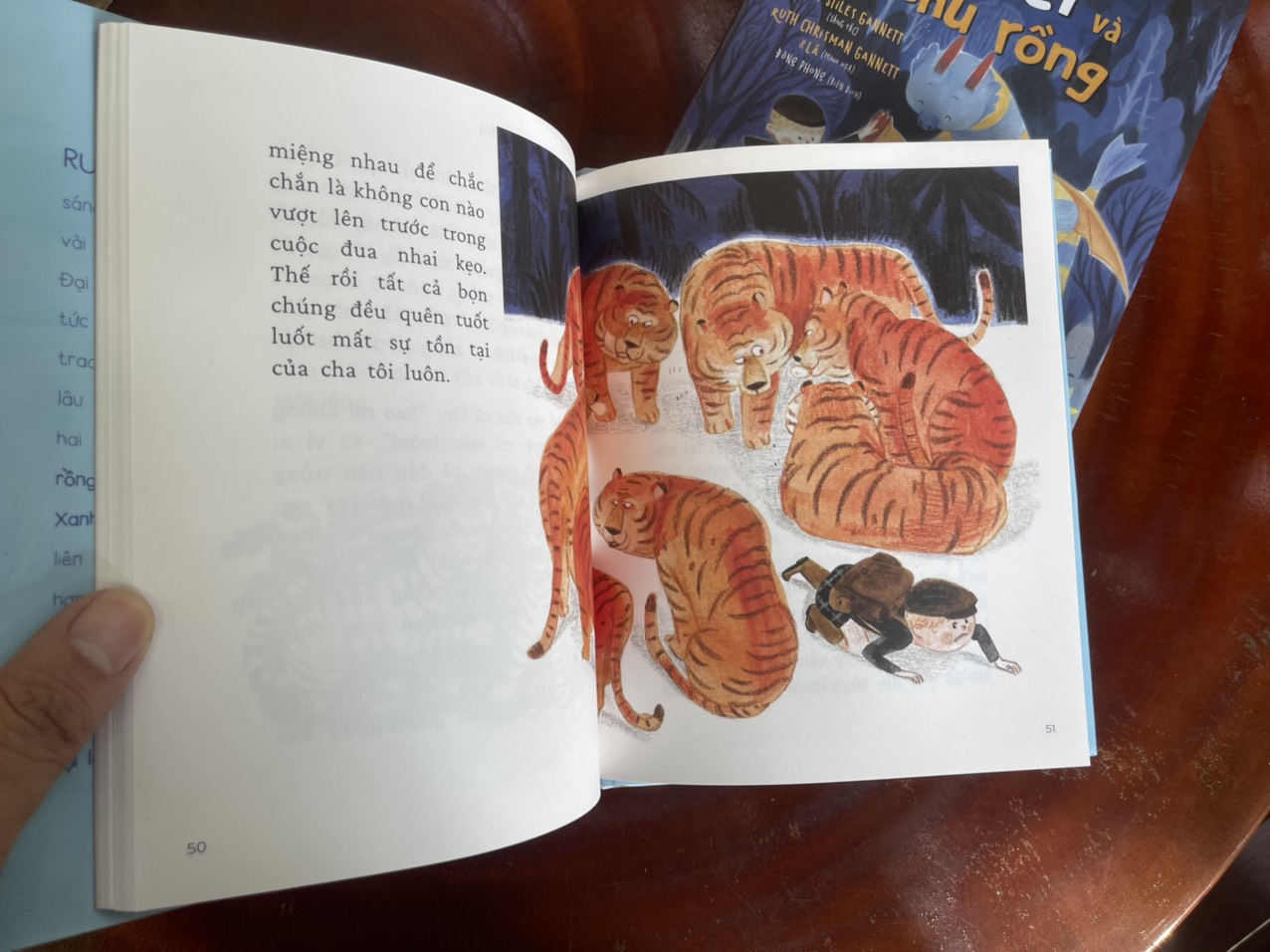(Combo 2 cuốn) (Bìa cứng có áo) CHÚ RỒNG CỦA CHA TÔI và ELMER VÀ CHÚ RỒNG - Ruth Stiles Gannett – minh họa bởi Ruth Chrisman Gannett & Lá - Crabit Kidbooks