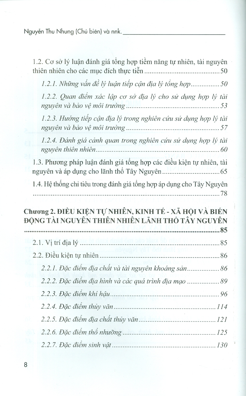 Các Mô Hình Kinh Tế Sinh Thái Cho Phát Triển Bền Vững Khu Vực Tây Nguyên (Bộ Sách Chuyên Khảo Tài Nguyên Thiên Nhiên Và Môi Trường Việt Nam) (Bìa Cứng)