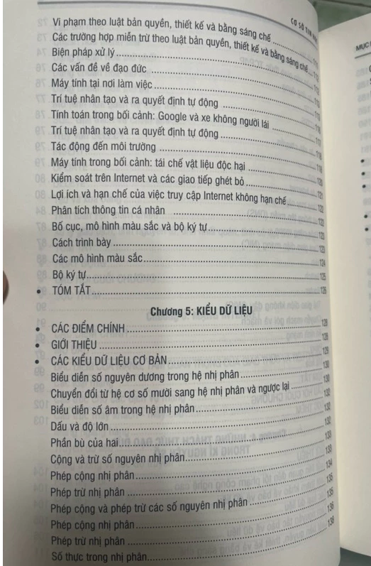 Sách - Cơ sở tin học