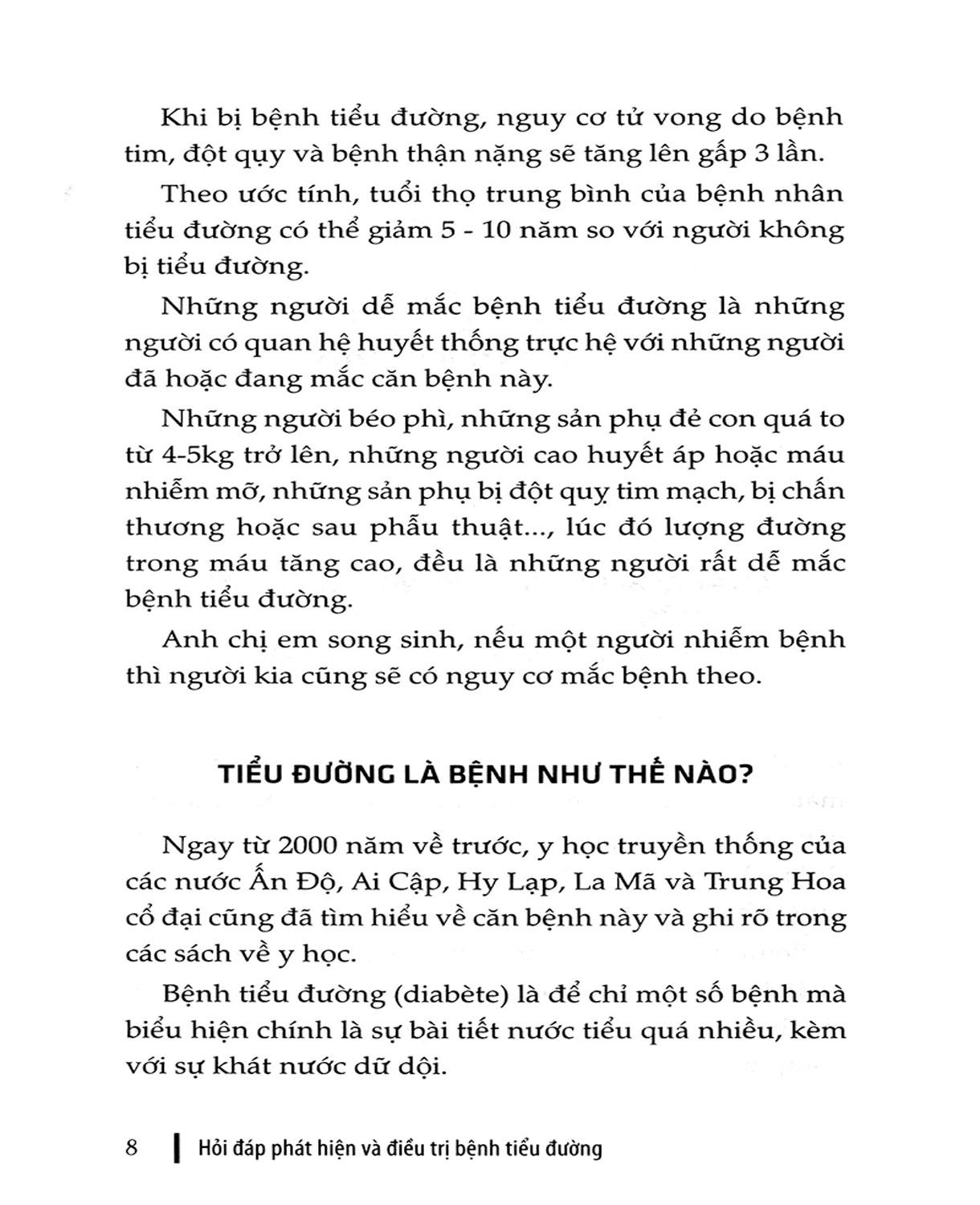 Hỏi - Đáp Phát Hiện Và Điều Trị Bệnh Tiểu Đường