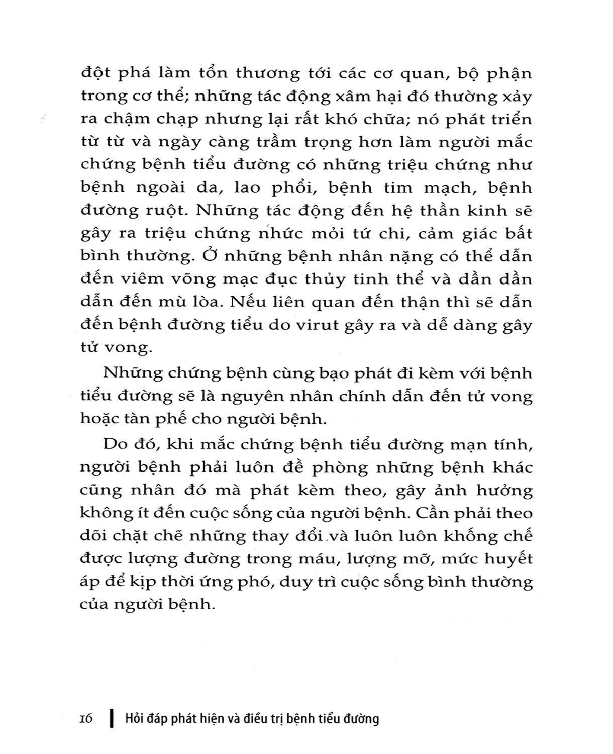 Hỏi - Đáp Phát Hiện Và Điều Trị Bệnh Tiểu Đường