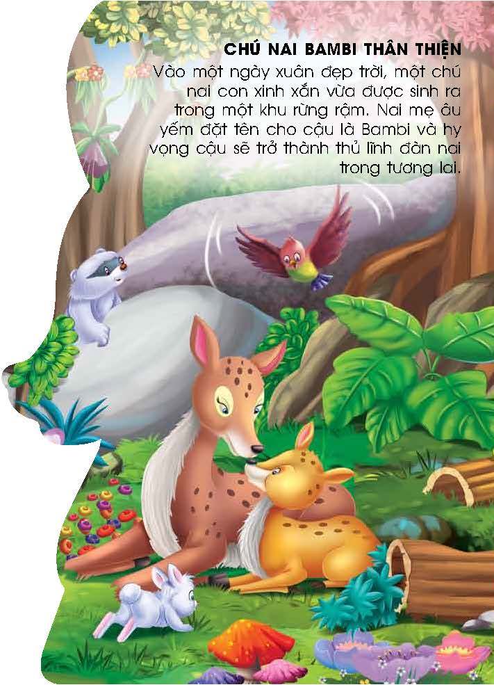 Combo Những Câu Chuyện Tuyệt Vời (2 Quyển): Cuộc Phiêu Lưu Của Cậu Bé Rừng Xanh + Chú Nai Bambi Thân Thiện