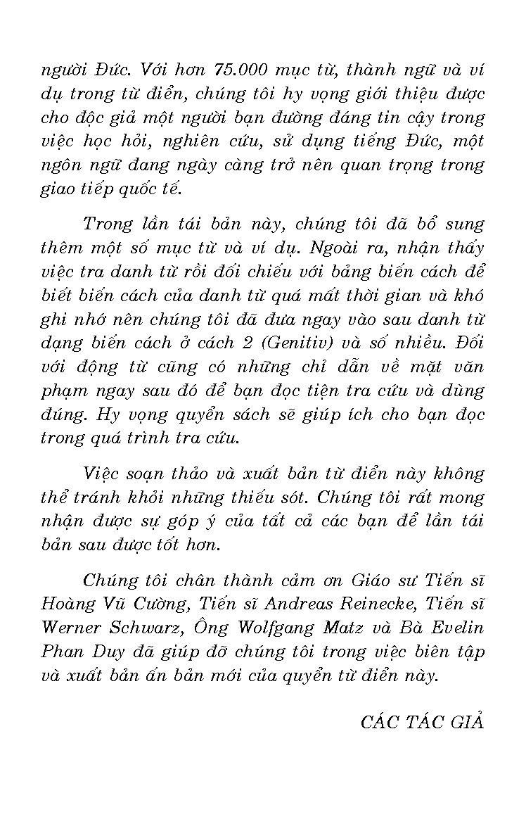 Từ Điển Đức - Việt Hiện Đại