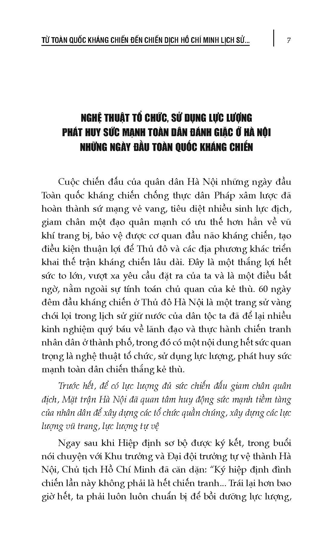 Từ Toàn Quốc Kháng Chiến Đến Chiến Dịch Hồ Chí Minh Lịch Sử - Những Dấu Ấn Phát Triển Của Nghệ Thuật Quân Sự Việt Nam