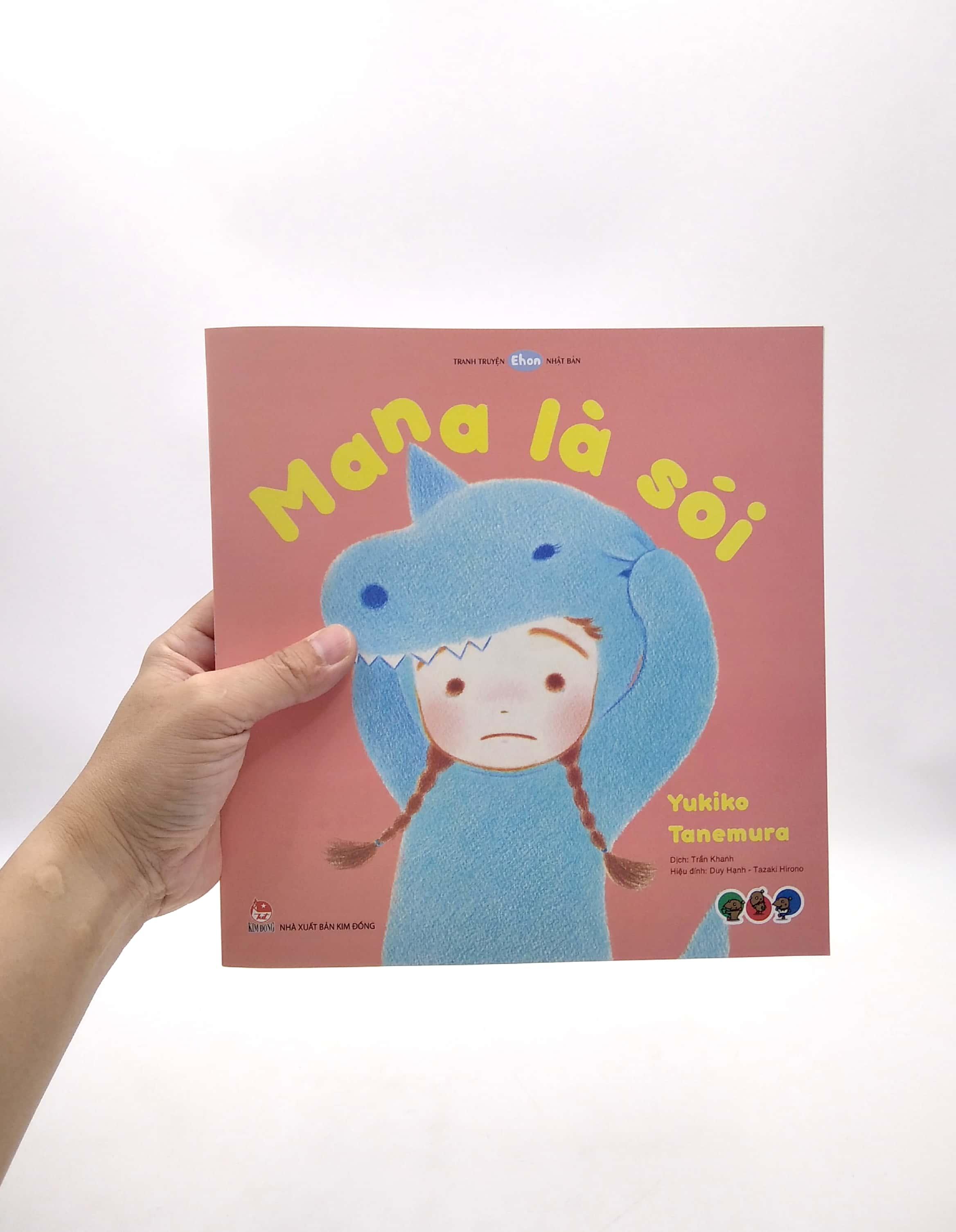 Tranh Truyện Ehon Nhật Bản - Mana Là Sói (Từ 3 - 6 Tuổi)