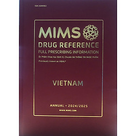 Sách - Mims Ấn phẩm Khoa học Định kỳ Thông tin Dược phẩm