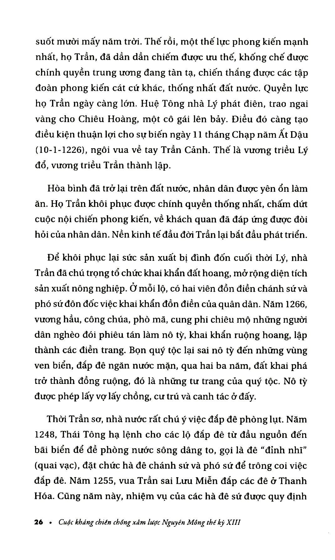 Cuộc Kháng Chiến Chống Xâm Lược Nguyên Mông