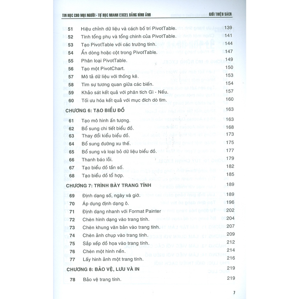 Tin Học Cho Mọi Người - Tự Học Nhanh Excel Bằng Hình Ảnh _STK