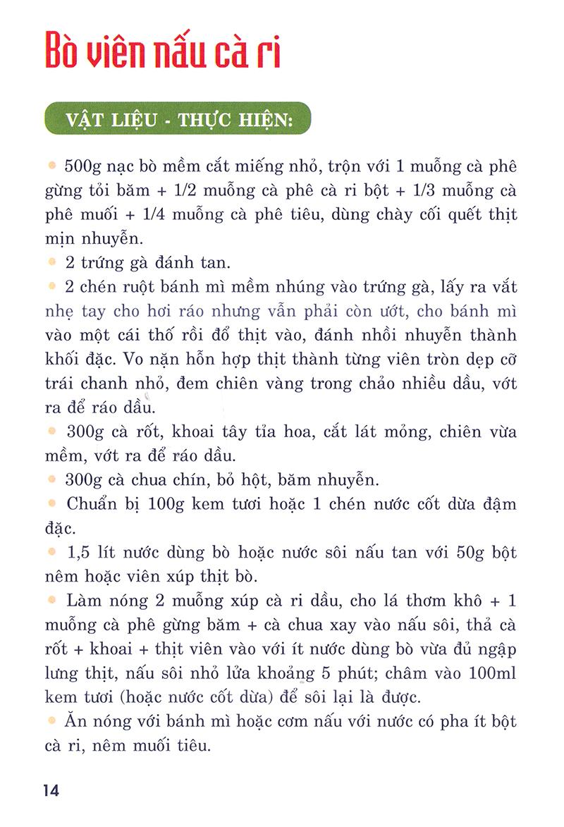 Nấu Ăn Ngon - Các Món Nấu