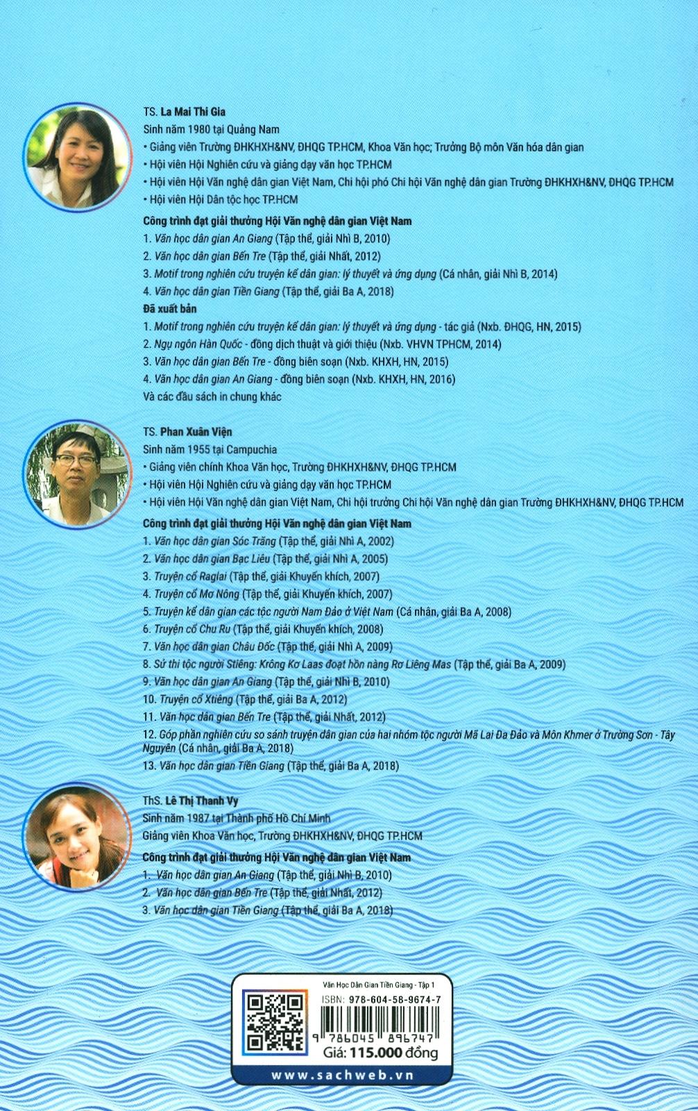 Văn Học Dân Gian Tiền Giang Tập 1
