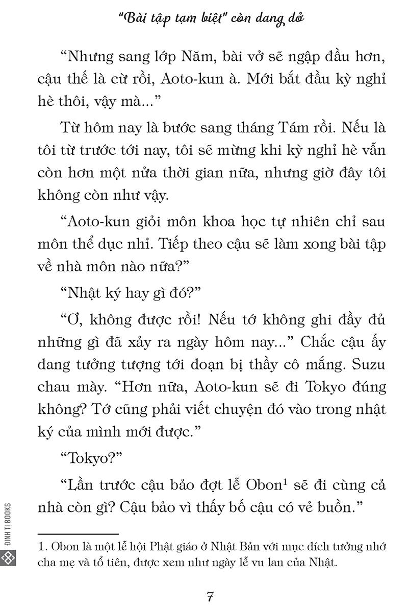 “Bài Tập Tạm Biệt” Còn Dang Dở