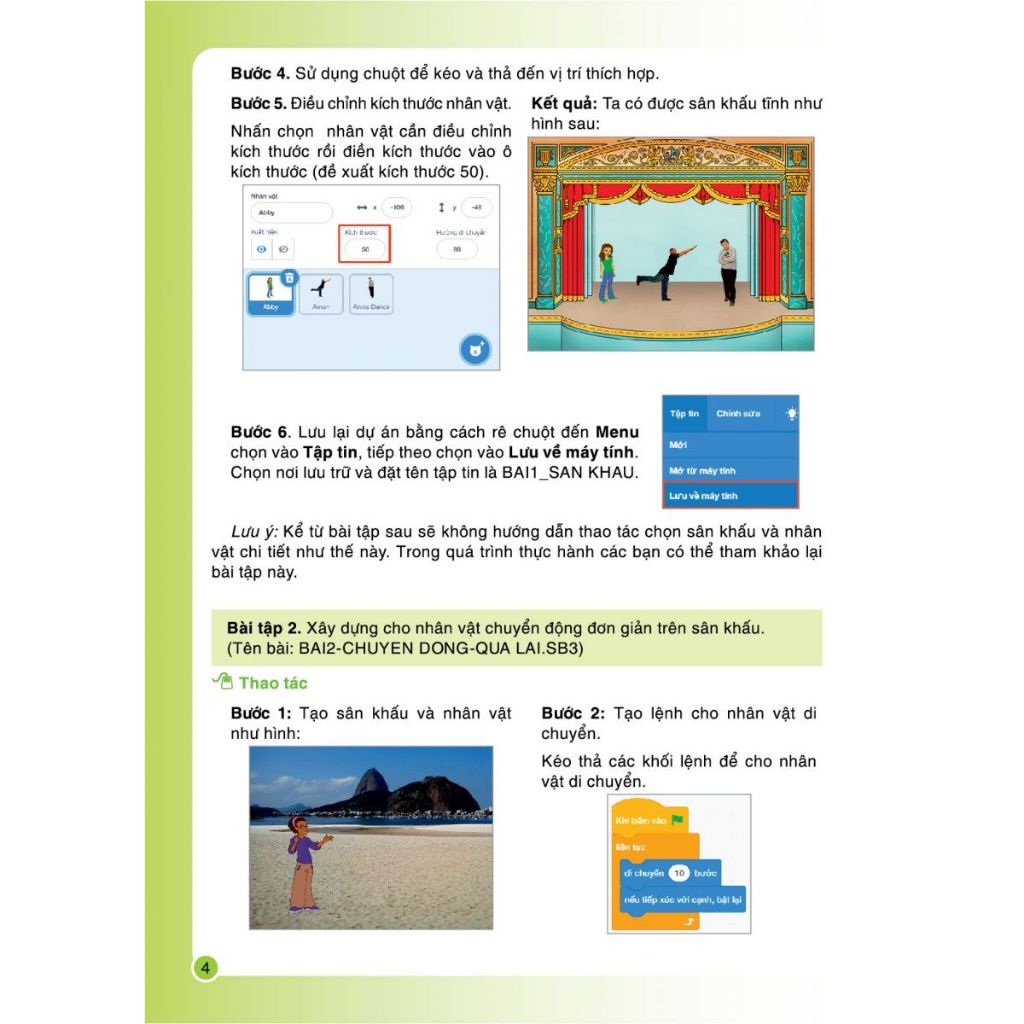 Sách - Bài tập Scratch cho học sinh tiểu học (KP)