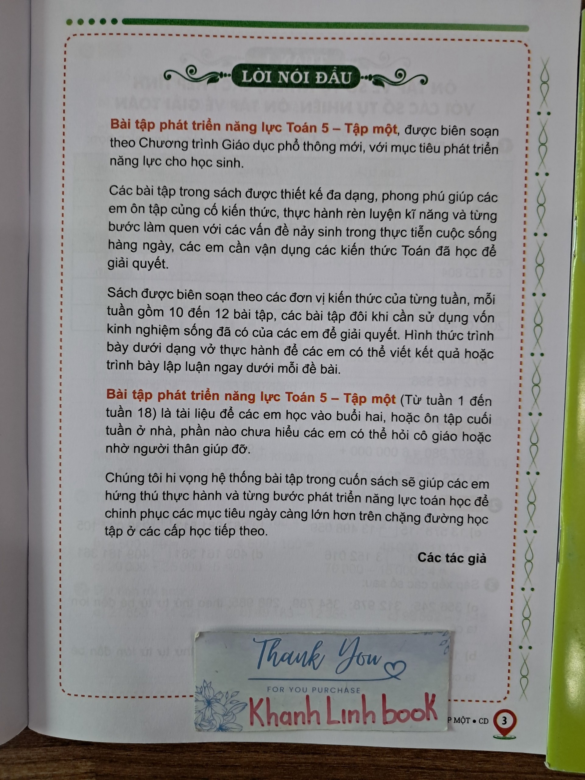 Sách - Bài tập Toán 5 Phát triển năng lực - tập 2 (Cánh diều)