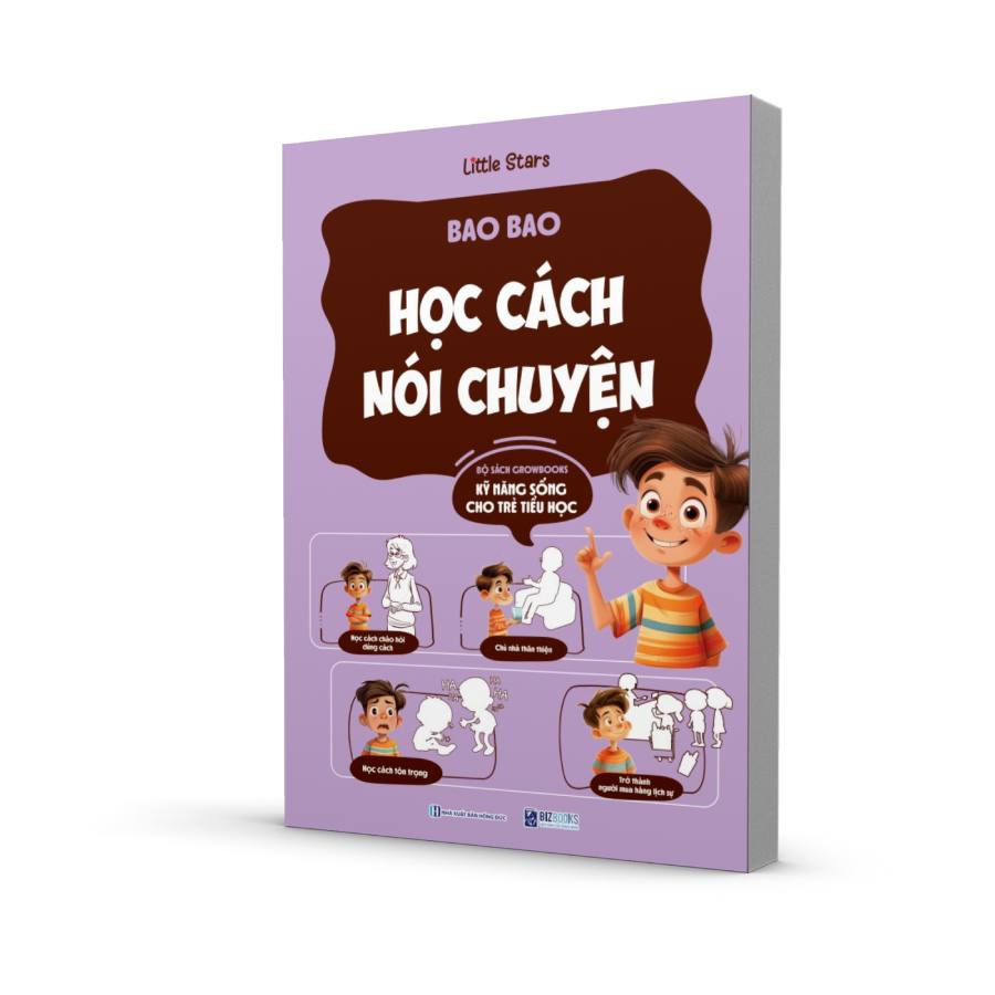 Bộ sách Growbooks kỹ năng sống dành cho trẻ Tiểu học