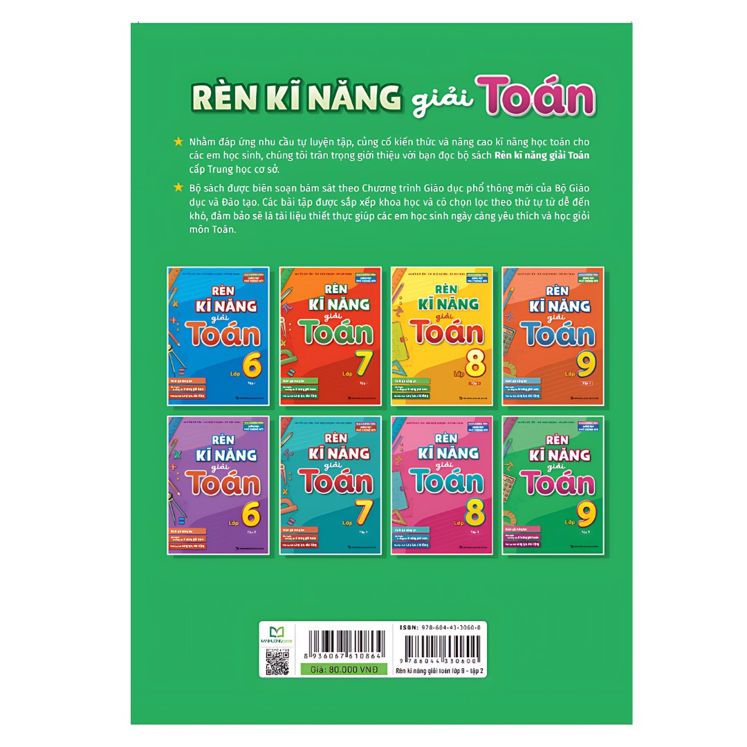 Rèn kĩ năng giải toán lớp 9, tập 2 (Theo chương trình giáo dục phổ thông mới)