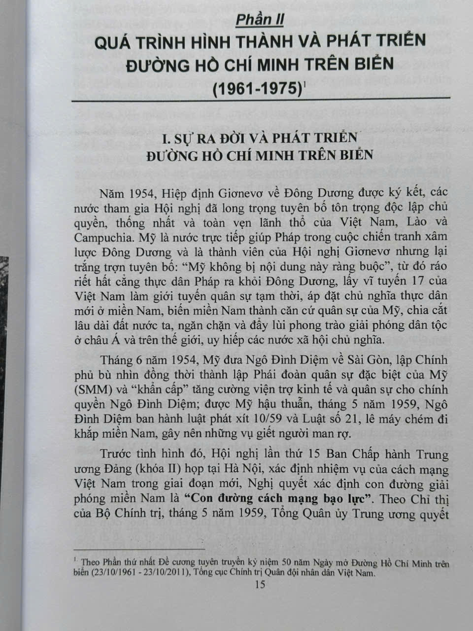 Kỳ Tích Đường Hồ Chí Minh Trên Biển