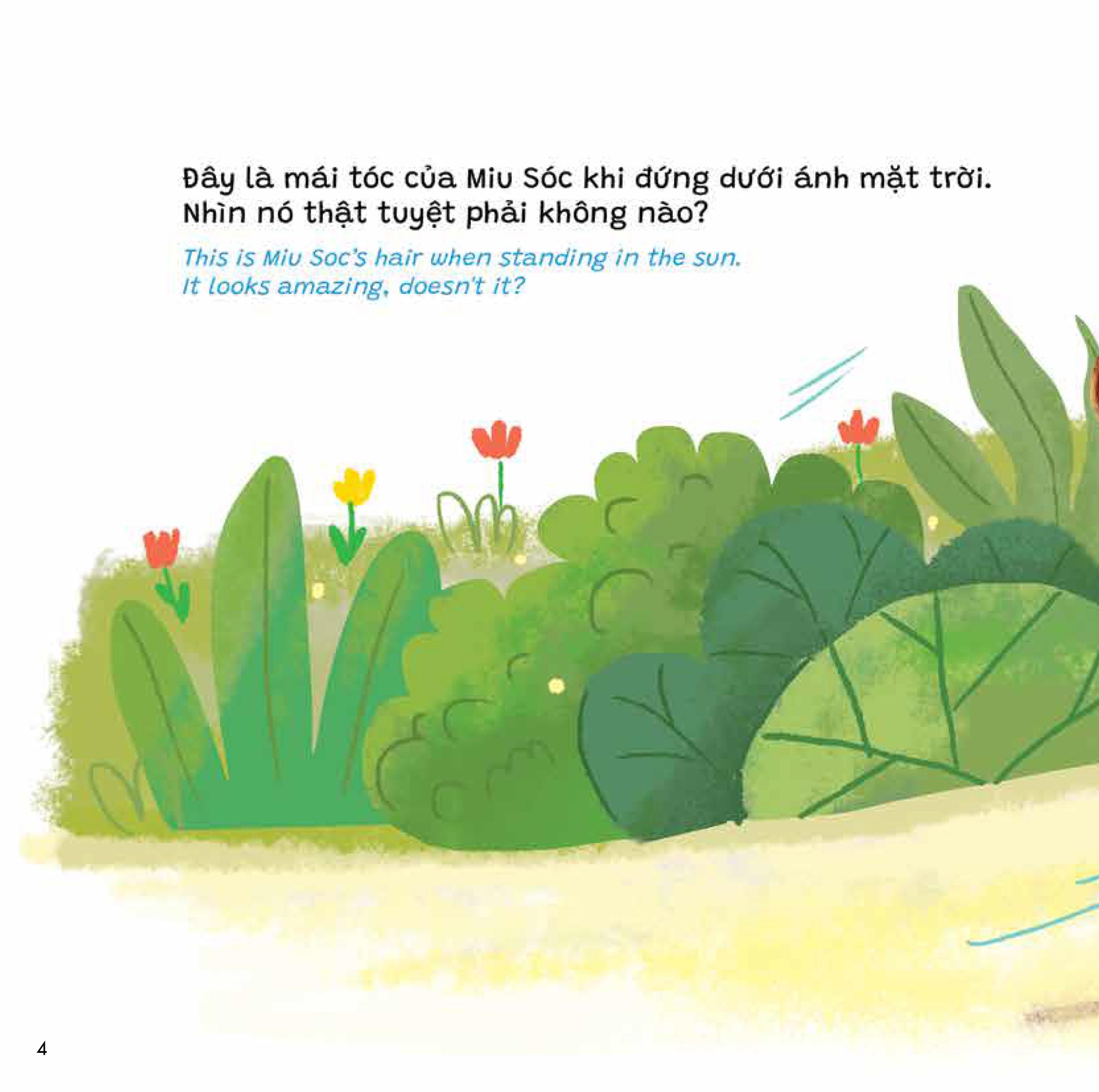 Truyện Kể Cho Miu Hiểu Chuyện - Con Ghét Gội Đầu (Song Ngữ Việt-Anh)