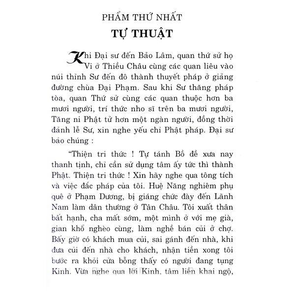 Sách - Kinh Pháp Bảo Đàn - Lục Tổ Huệ Năng - Tổ In Ấn Kinh Phật